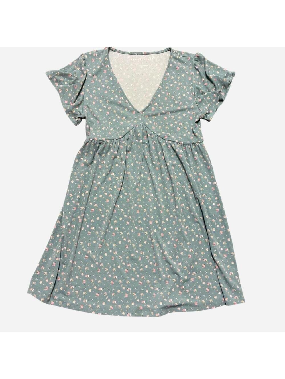 Aeropostale floral babydoll mini dress cottagecore Y2K soft girl